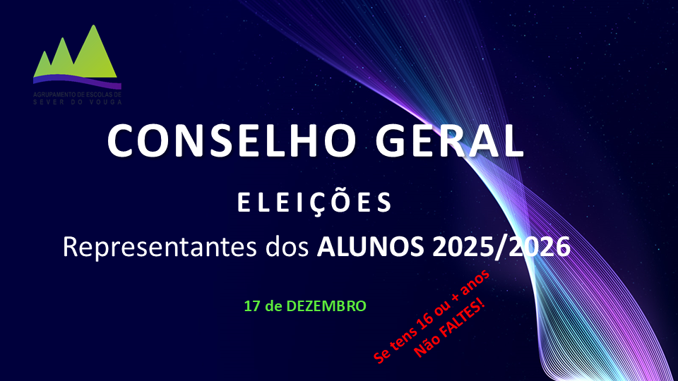 🗳️ Eleição Alunos - Conselho Geral